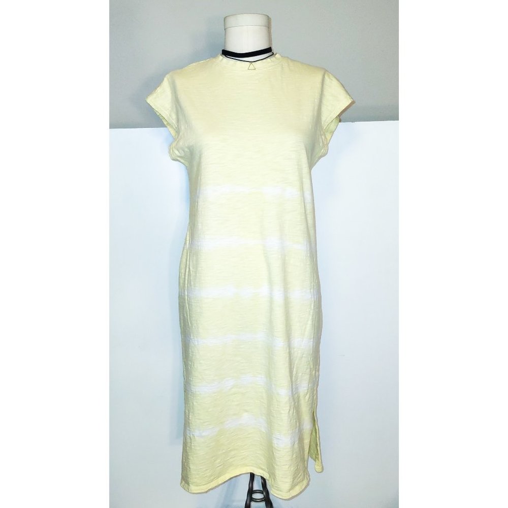 Universal Thread Striped Tie Dye Midi Dress